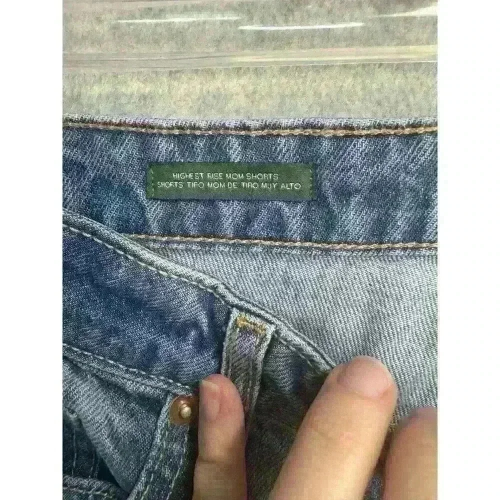 Wild Fable‎ Women's High-Rise Jean Denim Shorts Blue Happy Size 6/28 100% Cotton